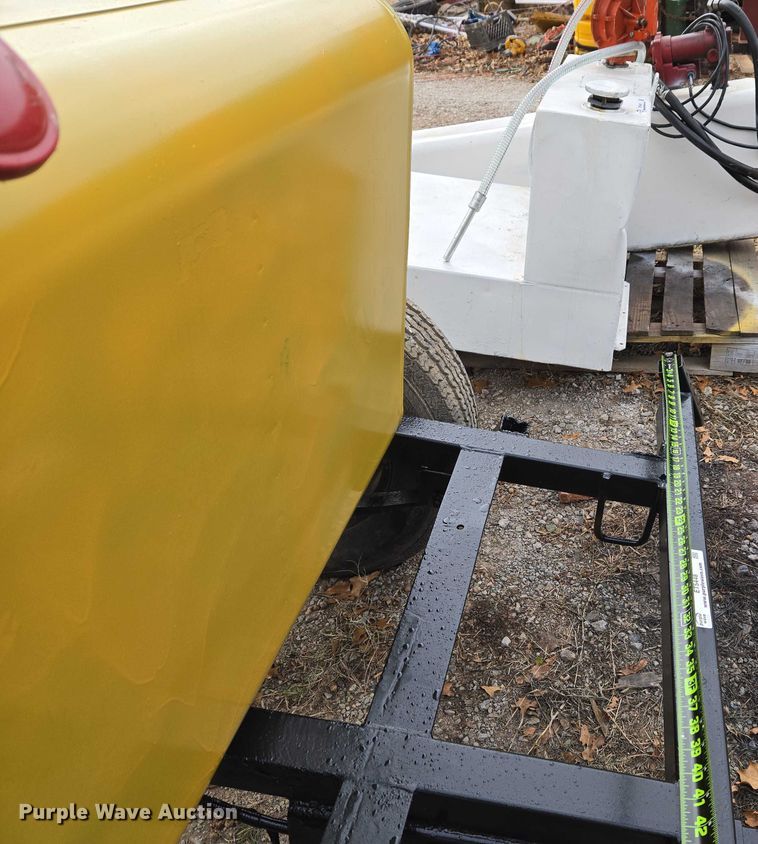 image for item ET5448 Shop built fuel tank trailer