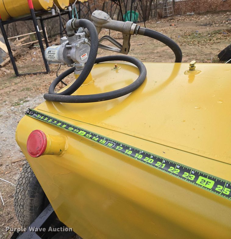 image for item ET5448 Shop built fuel tank trailer