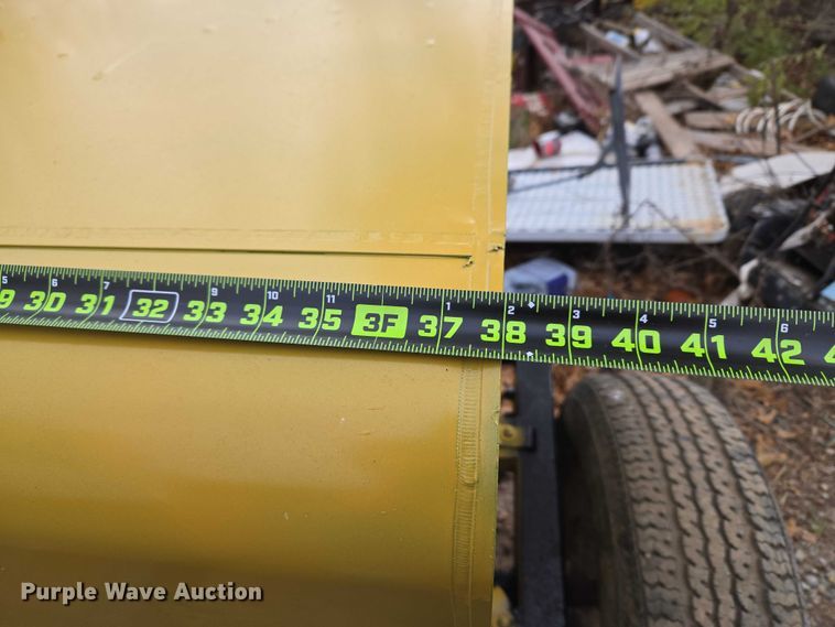 image for item ET5448 Shop built fuel tank trailer