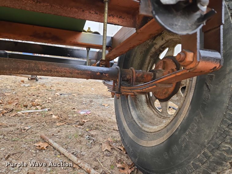 image for item ET5448 Shop built fuel tank trailer