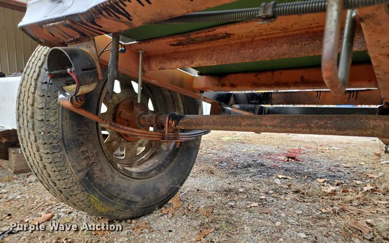 image for item ET5448 Shop built fuel tank trailer