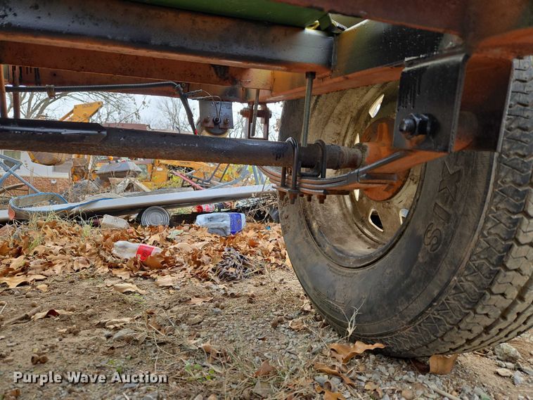 image for item ET5448 Shop built fuel tank trailer