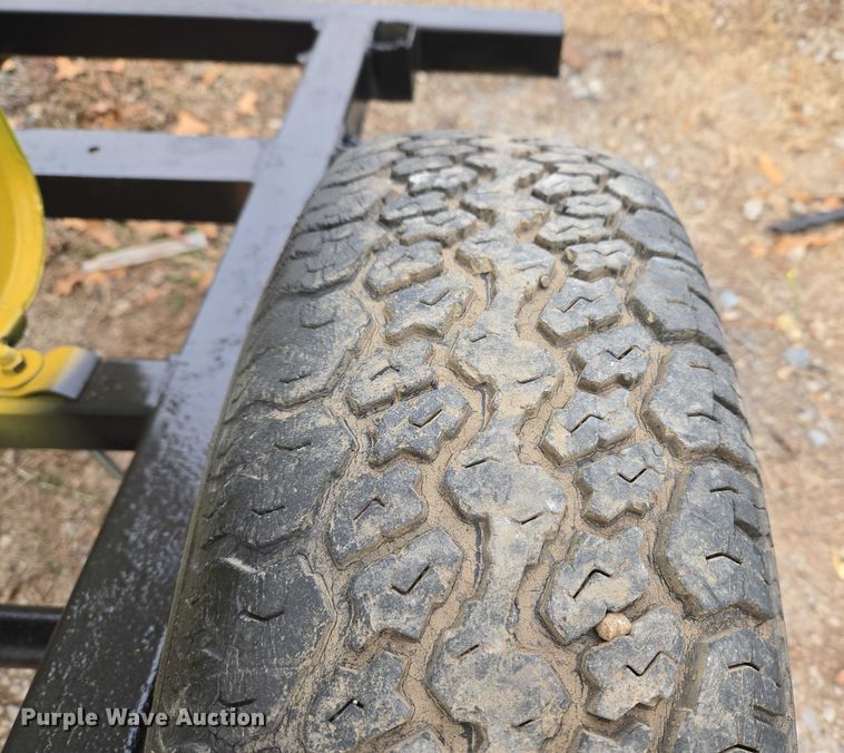 image for item ET5448 Shop built fuel tank trailer