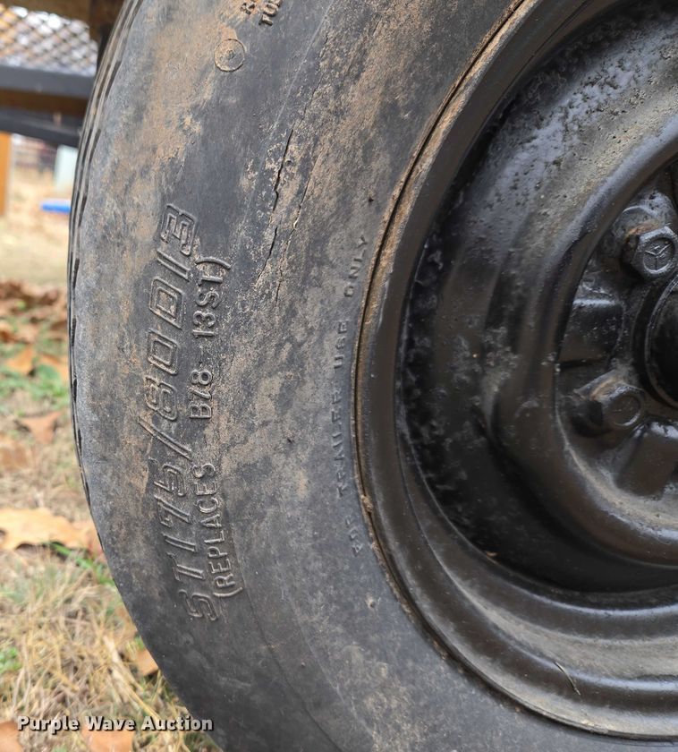 image for item ET5459 Shop Built utility trailer