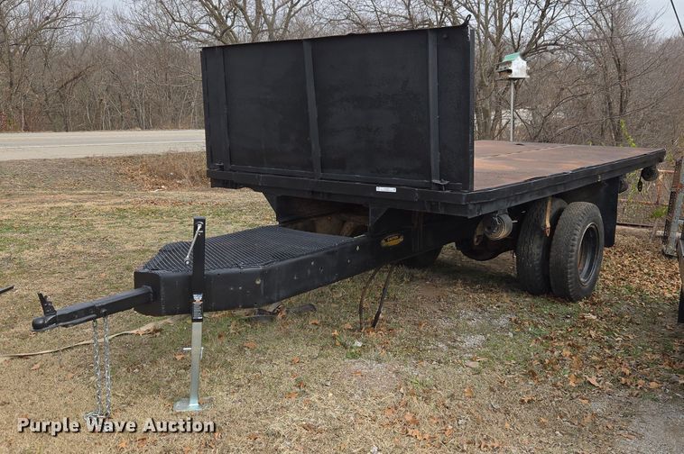 image for item ET5460 Shop Built utility trailer