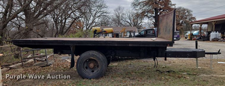 image for item ET5460 Shop Built utility trailer