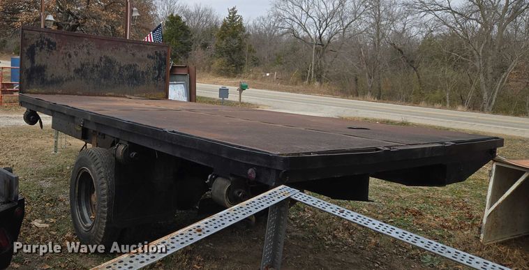 image for item ET5460 Shop Built utility trailer