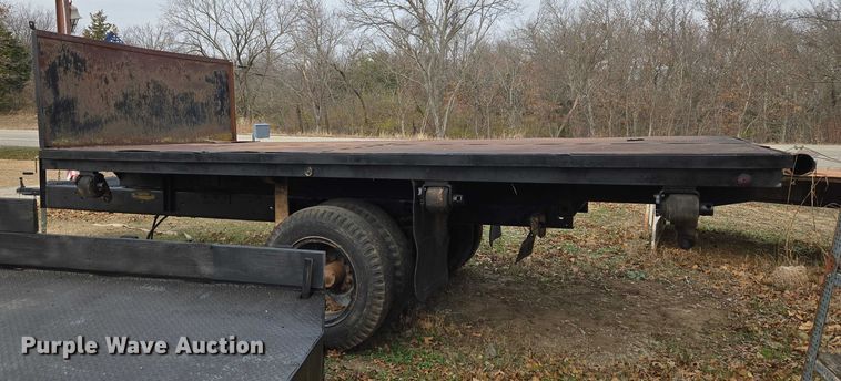 image for item ET5460 Shop Built utility trailer