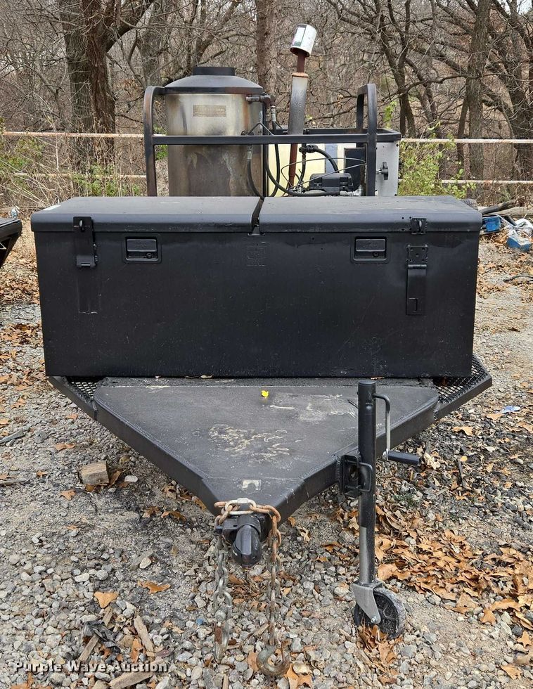 image for item ET5464 Shop Built hot pressure washer trailer