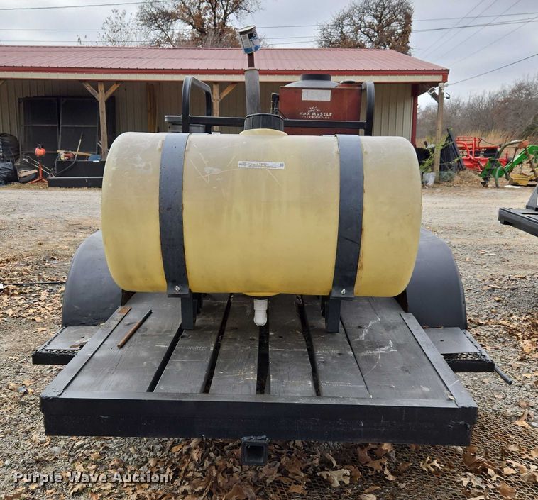 image for item ET5464 Shop Built hot pressure washer trailer