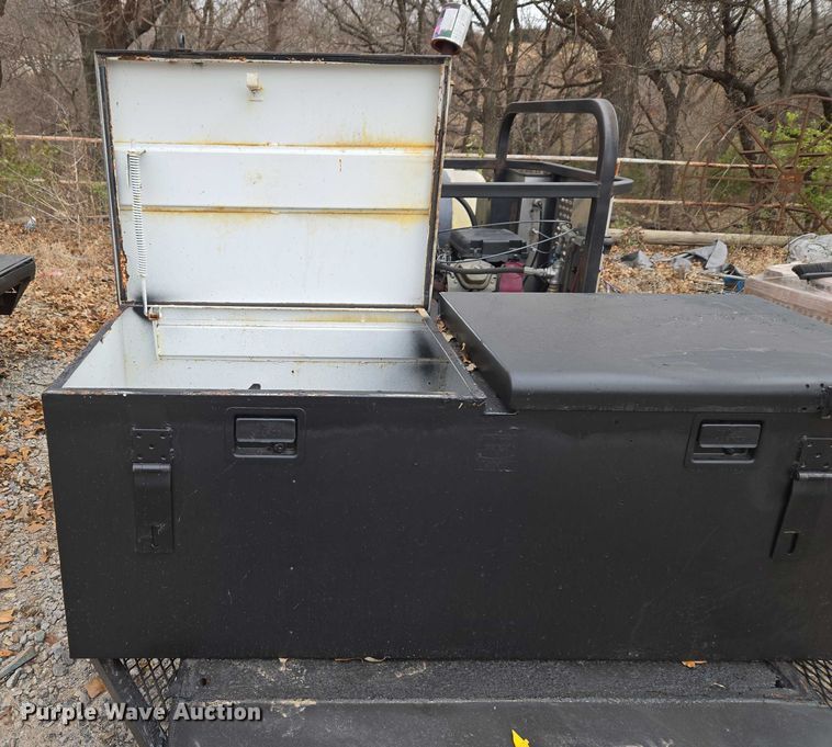 image for item ET5464 Shop Built hot pressure washer trailer