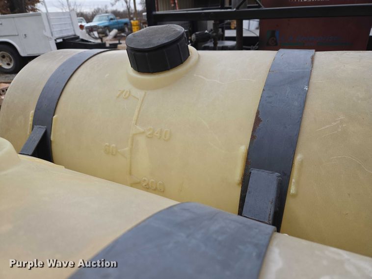 image for item ET5464 Shop Built hot pressure washer trailer