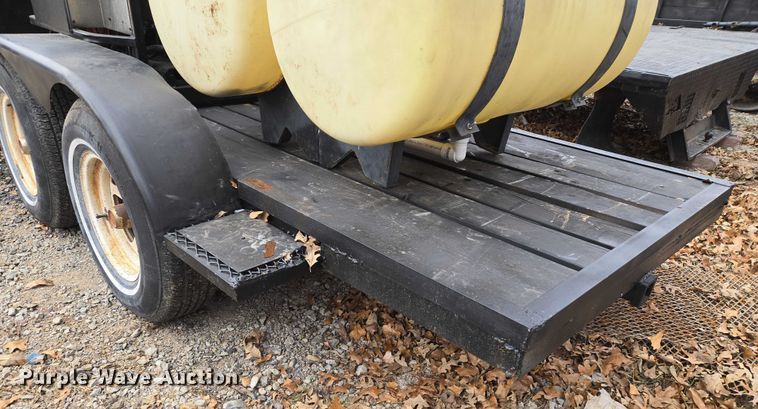 image for item ET5464 Shop Built hot pressure washer trailer
