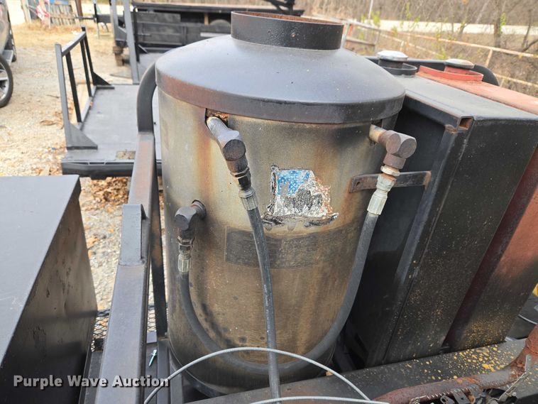 image for item ET5464 Shop Built hot pressure washer trailer