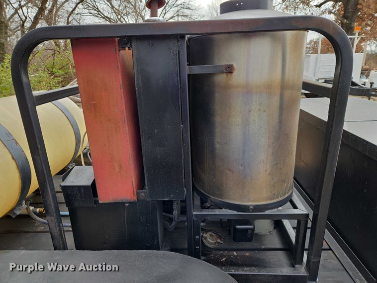 image for item ET5464 Shop Built hot pressure washer trailer