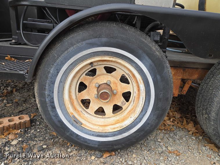 image for item ET5464 Shop Built hot pressure washer trailer