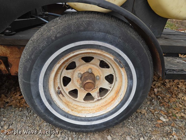 image for item ET5464 Shop Built hot pressure washer trailer