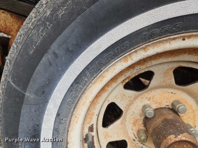 image for item ET5464 Shop Built hot pressure washer trailer