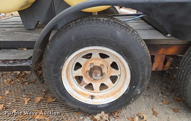 image for item ET5464 Shop Built hot pressure washer trailer