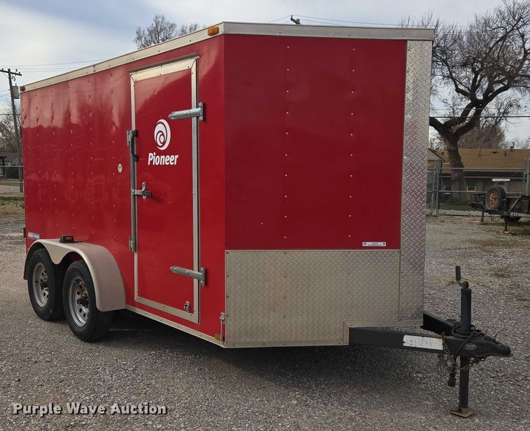 image for item ET5475 2016 Lark United Manufacturing enclosed cargo trailer