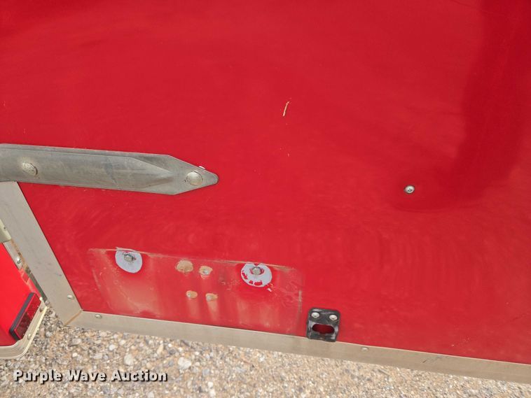 image for item ET5475 2016 Lark United Manufacturing enclosed cargo trailer