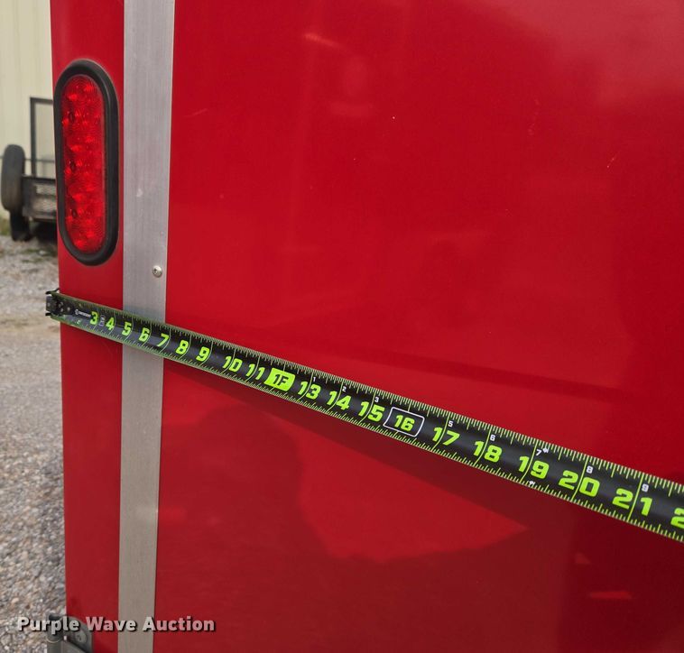 image for item ET5475 2016 Lark United Manufacturing enclosed cargo trailer