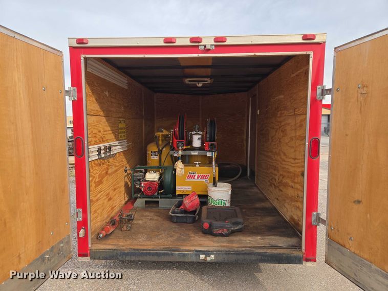 image for item ET5475 2016 Lark United Manufacturing enclosed cargo trailer