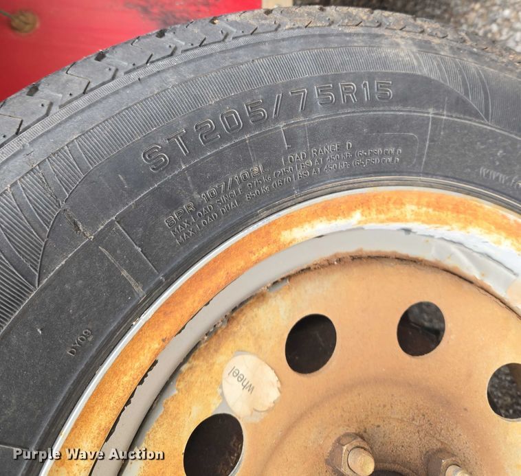 image for item ET5475 2016 Lark United Manufacturing enclosed cargo trailer