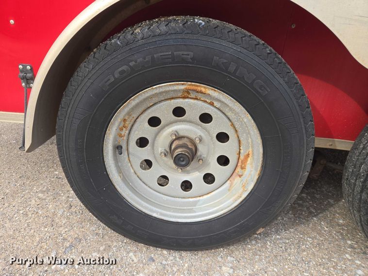 image for item ET5475 2016 Lark United Manufacturing enclosed cargo trailer