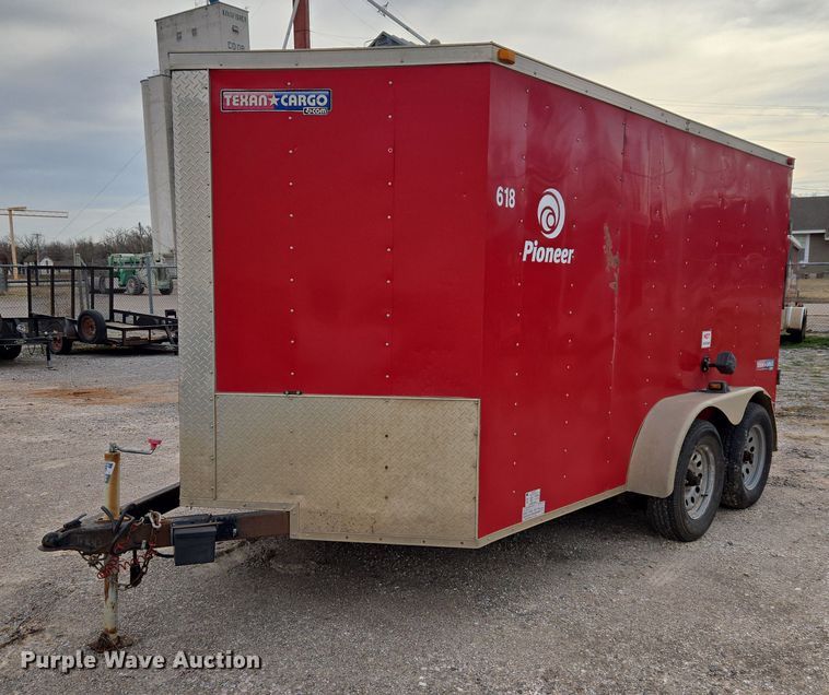 image for item ET5476 2016 Lark United Manufacturing LLC. enclosed cargo trailer
