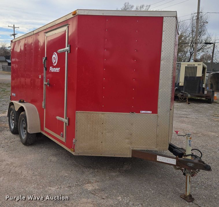 image for item ET5476 2016 Lark United Manufacturing LLC. enclosed cargo trailer