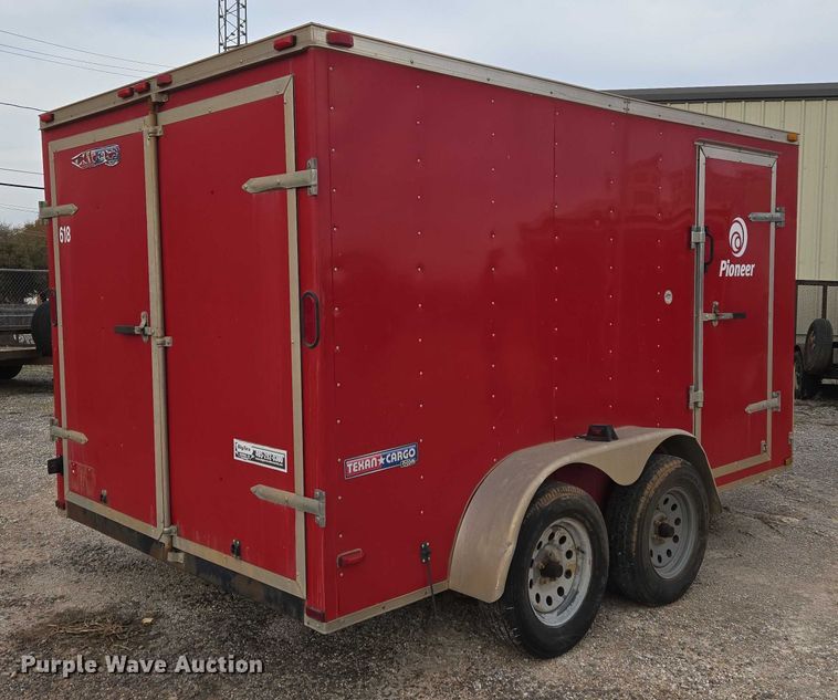 image for item ET5476 2016 Lark United Manufacturing LLC. enclosed cargo trailer