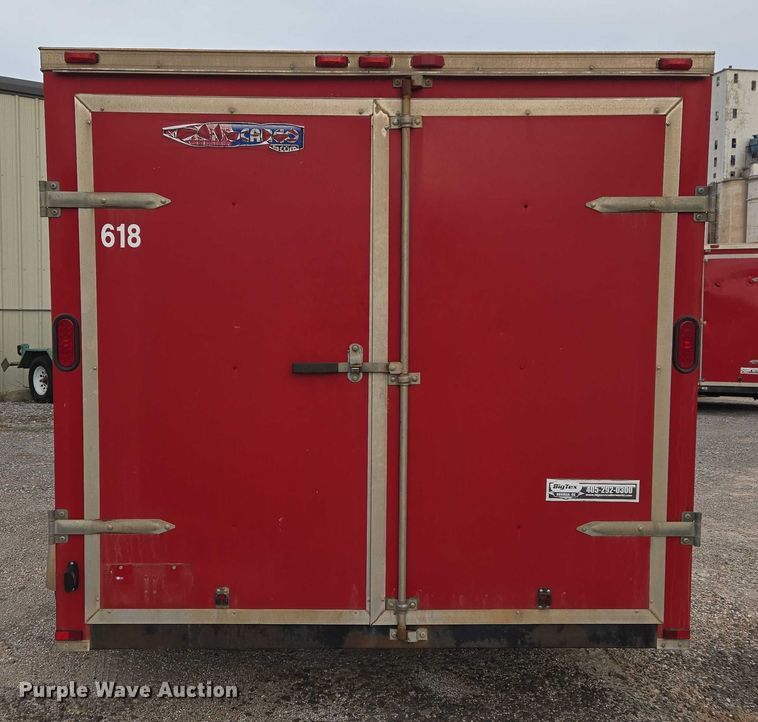 image for item ET5476 2016 Lark United Manufacturing LLC. enclosed cargo trailer