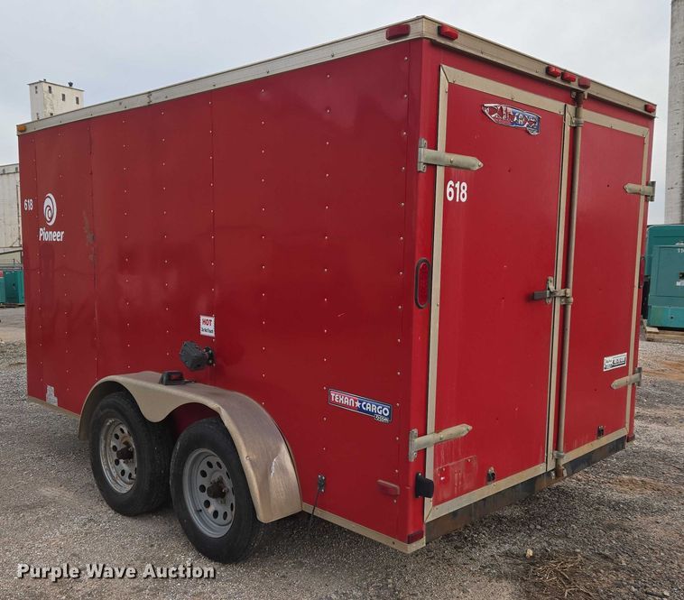 image for item ET5476 2016 Lark United Manufacturing LLC. enclosed cargo trailer