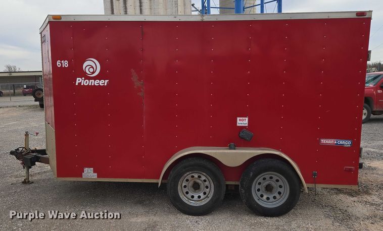 image for item ET5476 2016 Lark United Manufacturing LLC. enclosed cargo trailer