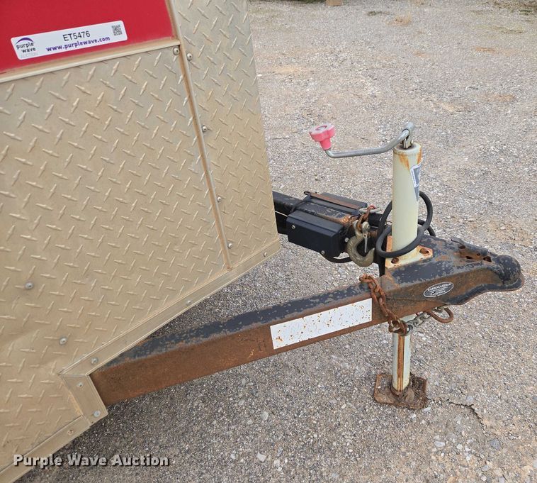 image for item ET5476 2016 Lark United Manufacturing LLC. enclosed cargo trailer