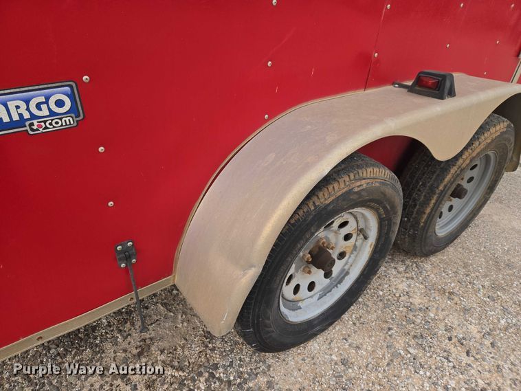 image for item ET5476 2016 Lark United Manufacturing LLC. enclosed cargo trailer