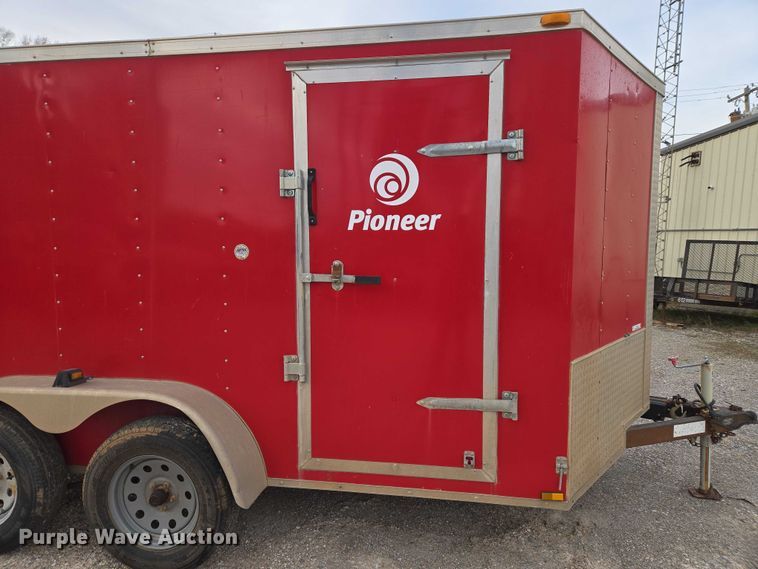 image for item ET5476 2016 Lark United Manufacturing LLC. enclosed cargo trailer