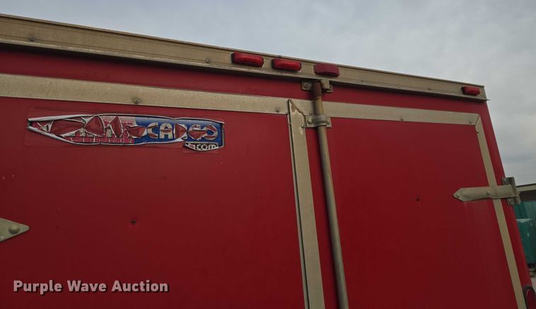 image for item ET5476 2016 Lark United Manufacturing LLC. enclosed cargo trailer