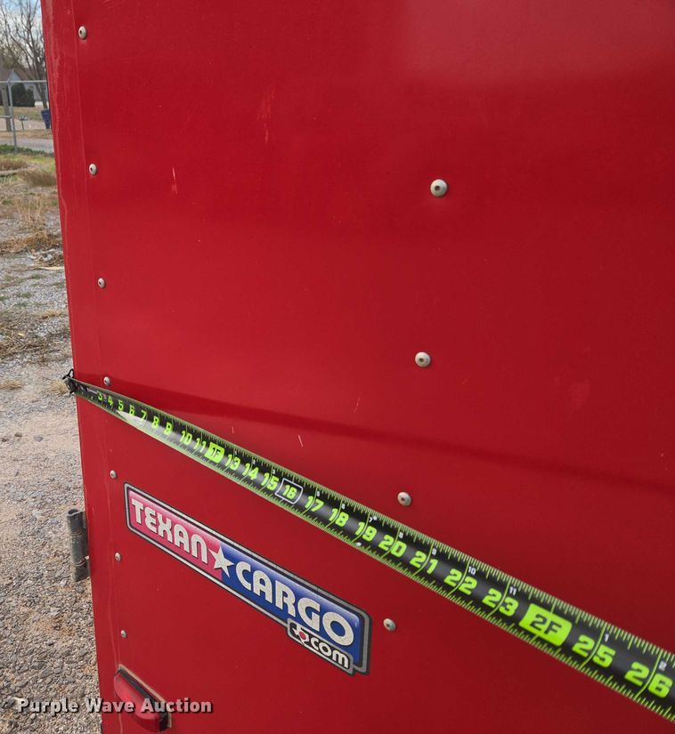 image for item ET5476 2016 Lark United Manufacturing LLC. enclosed cargo trailer