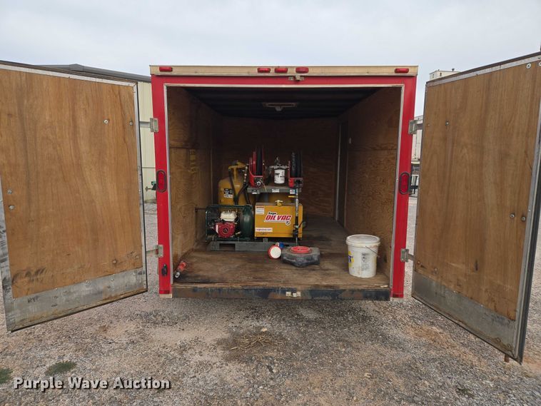 image for item ET5476 2016 Lark United Manufacturing LLC. enclosed cargo trailer