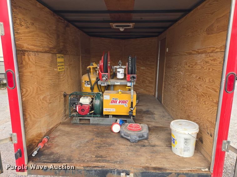 image for item ET5476 2016 Lark United Manufacturing LLC. enclosed cargo trailer