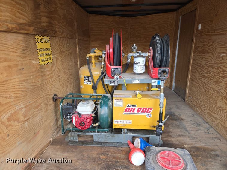 image for item ET5476 2016 Lark United Manufacturing LLC. enclosed cargo trailer