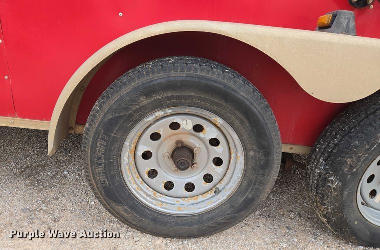 image for item ET5476 2016 Lark United Manufacturing LLC. enclosed cargo trailer