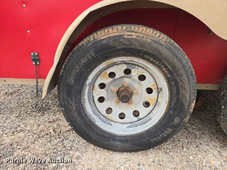 image for item ET5476 2016 Lark United Manufacturing LLC. enclosed cargo trailer