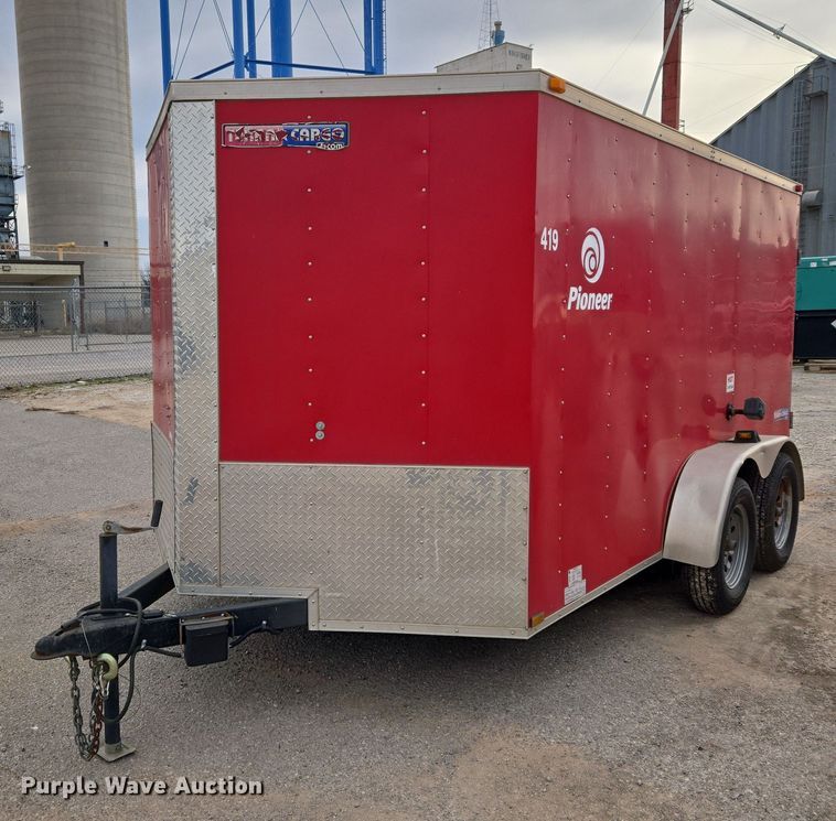 image for item ET5477 2016 Lark United Manufacturing LLC enclosed cargo trailer
