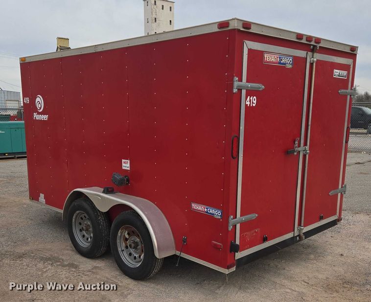 image for item ET5477 2016 Lark United Manufacturing LLC enclosed cargo trailer