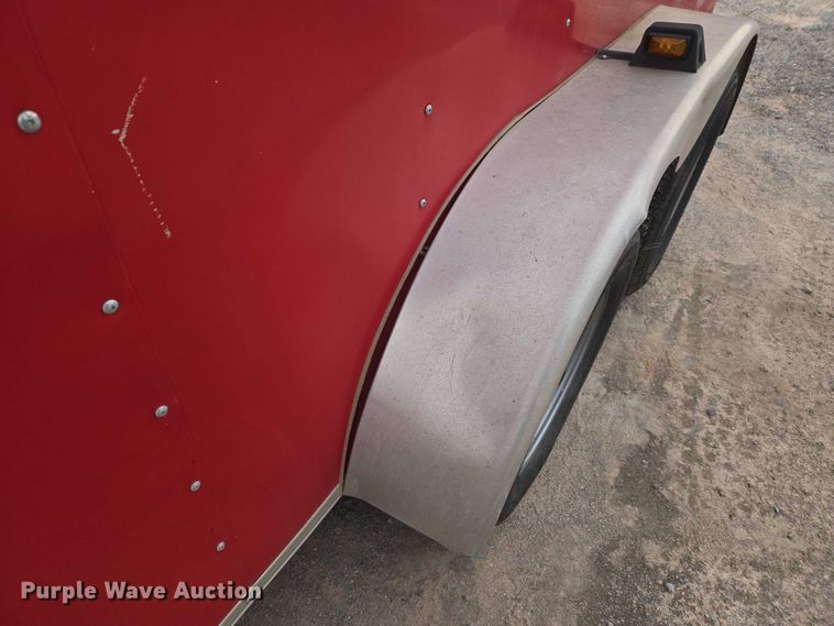 image for item ET5477 2016 Lark United Manufacturing LLC enclosed cargo trailer