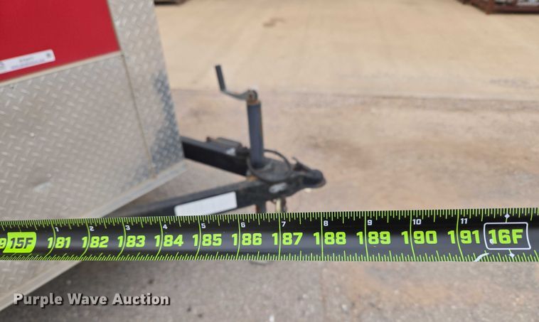 image for item ET5477 2016 Lark United Manufacturing LLC enclosed cargo trailer