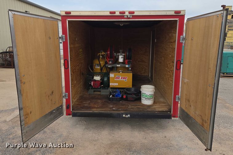 image for item ET5477 2016 Lark United Manufacturing LLC enclosed cargo trailer